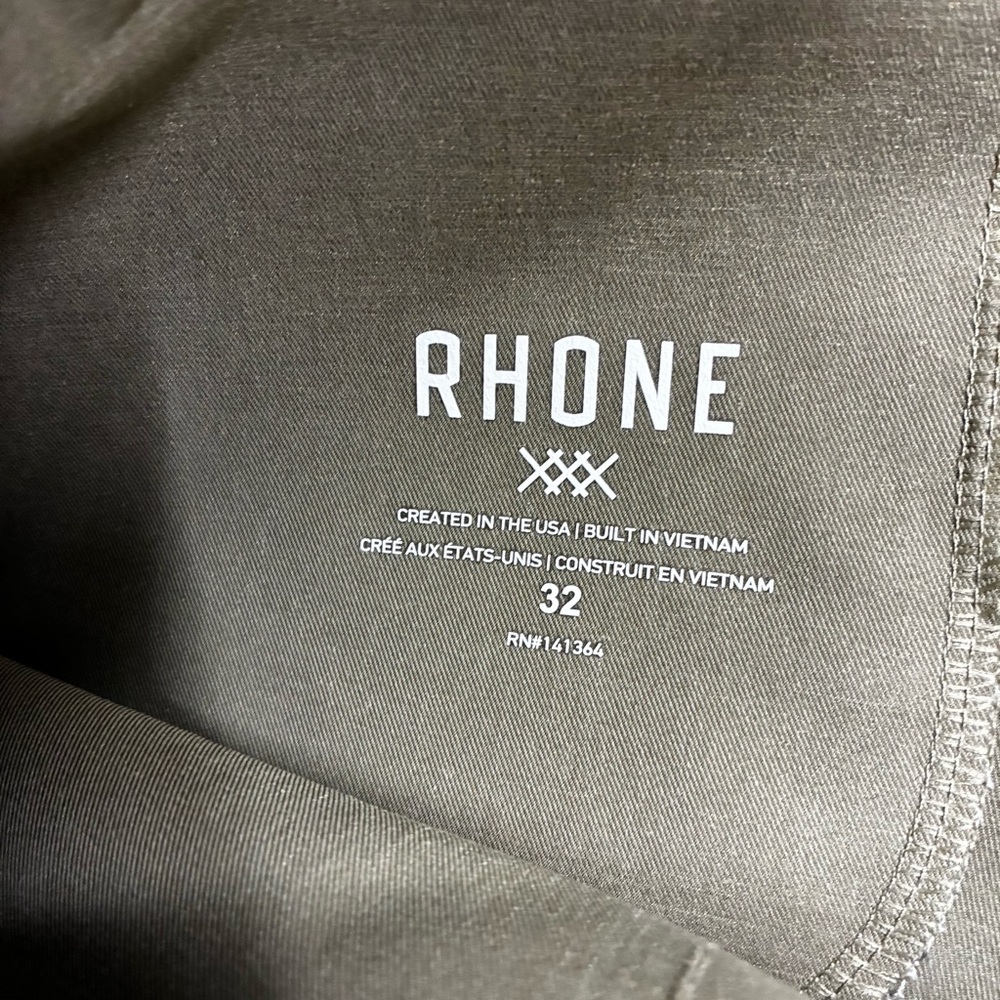 Rhone Mens Tan Chino Pants Size 32 - Picture 4 of 9